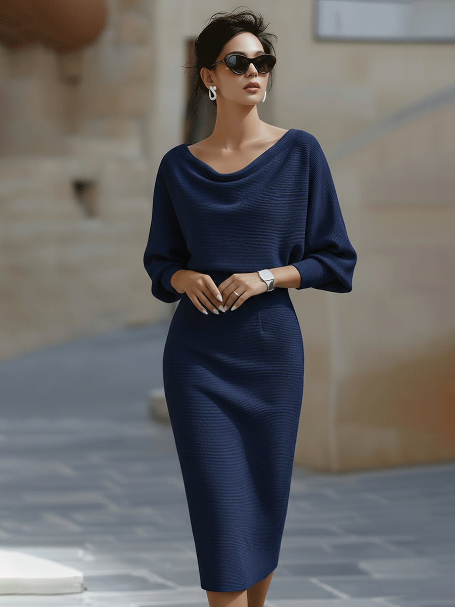 ELOWEN AINSLEY™ | LUXURIOUS MIDI DRESS