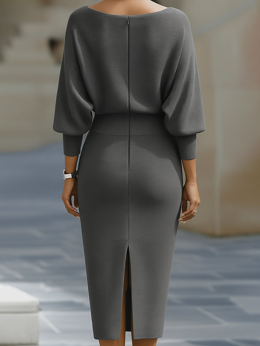 ELOWEN AINSLEY™ | LUXURIOUS MIDI DRESS