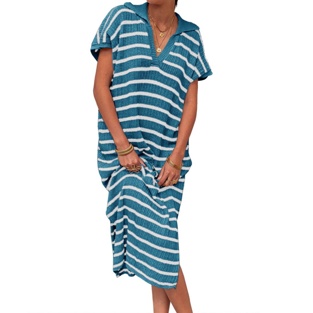 ODESSA™ - Summer Graceful Slit Loose Maxi Dress