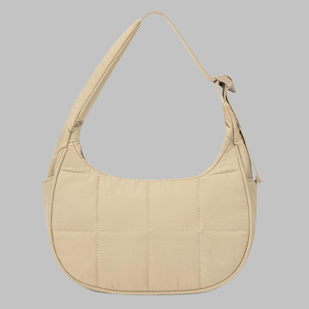 ZARIAH™ - Chic Mini Puffer Crescent Shoulder Bag