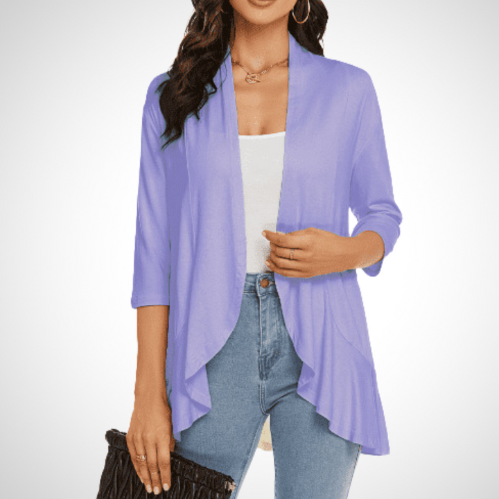 MIRIKIT™ – Casual Summer Open Front Cover-Up Cardigan
