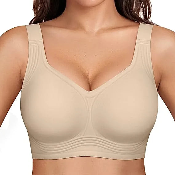 Comfortable Wireless Full Coverage Jelly Smoothing Bra