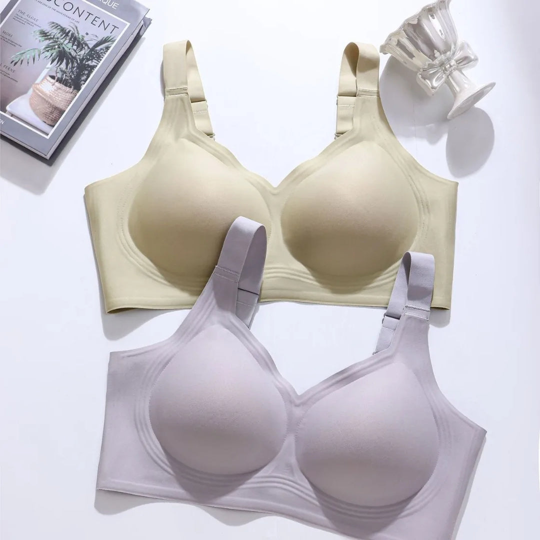 Comfortable Wireless Full Coverage Jelly Smoothing Bra