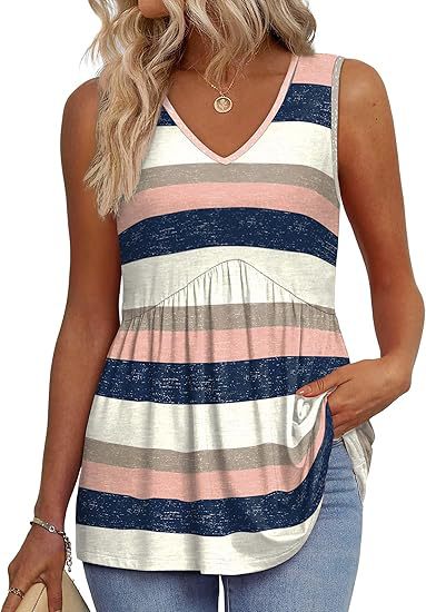 ELIORA™ - Effortless Flowy Sleeveless Tank Top