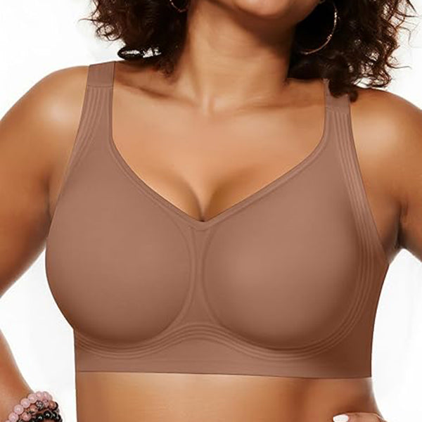 Comfortable Wireless Full Coverage Jelly Smoothing Bra